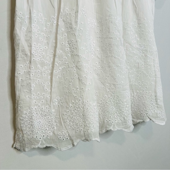 Matilda Jane White Eyelet Button-Front Dress - Picture 10 of 16